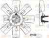 BEHR HELLA SERVICE 8MV 376 734-571 Fan, radiator